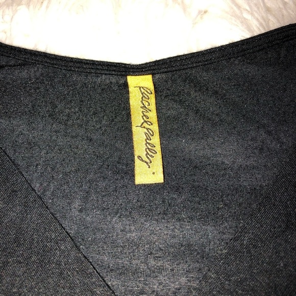 RACHEL PALLY Wrap Neckline Short Sleeve Top Sz S - Picture 5 of 8